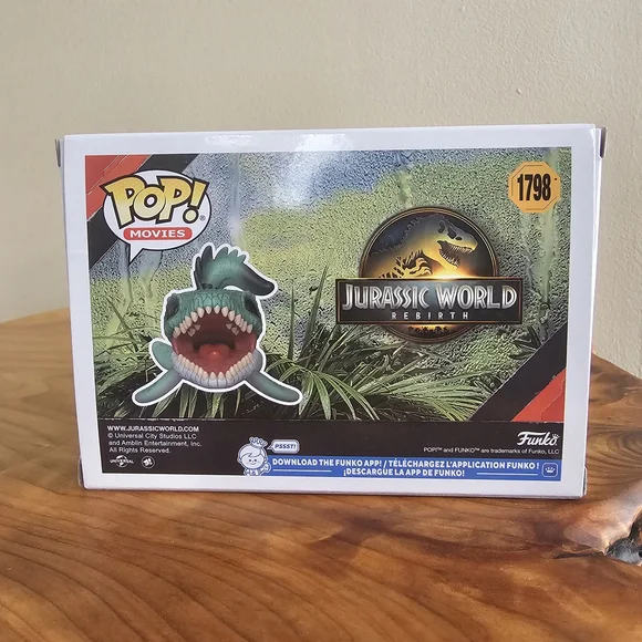 Funko Movies Jurassic World Reborn Mosasaurus Vinyl Figure - Green - Picture 4 of 7